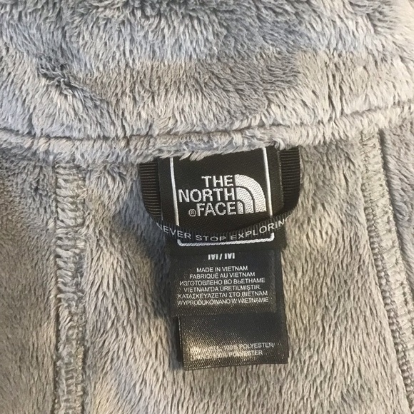 THE NORTH FACE Women’s Gray Faux Fur Lined Full Zip Jacket M - Picture 7 of 7